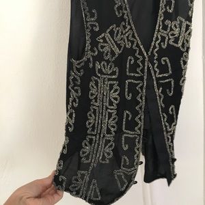 Beaded Vintage vest